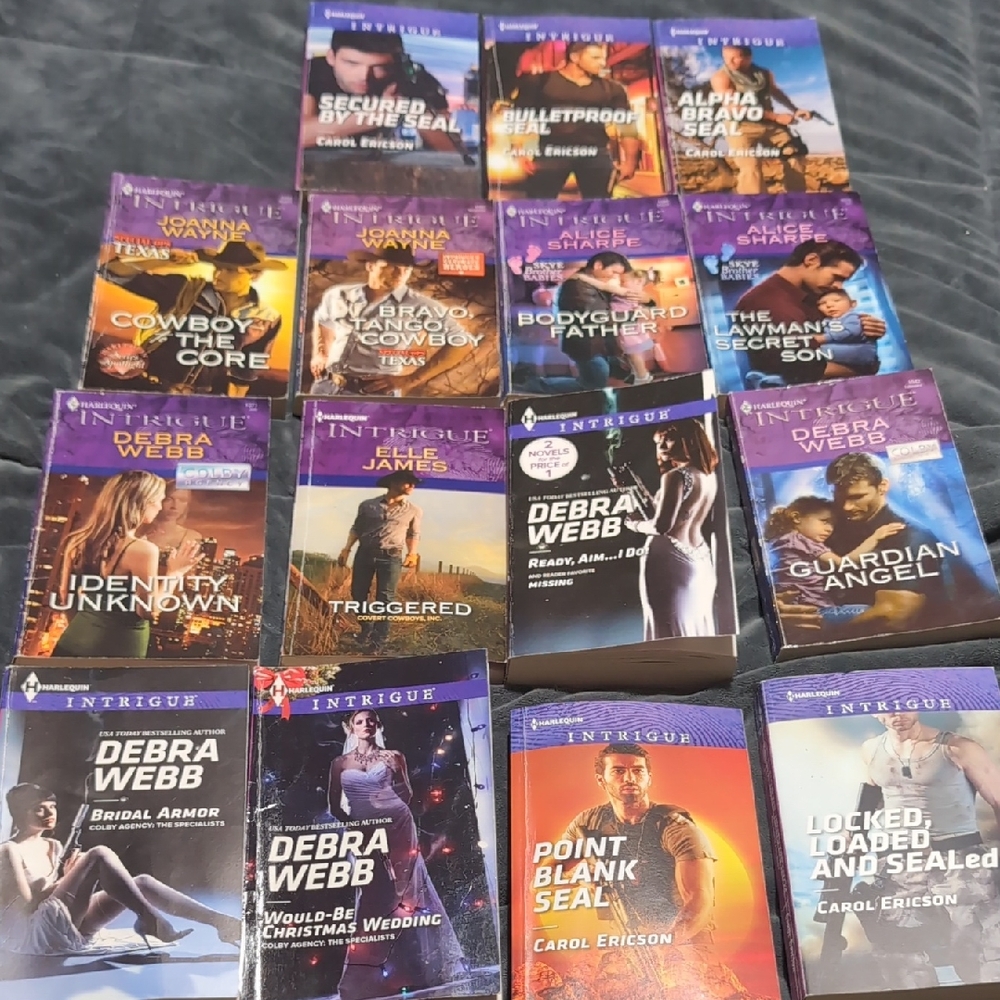 Intrigue Series Romance Novels Collection